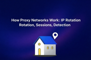 Read more about the article How Proxy Networks Work: IPs, Rotation, Sessions & Detection Explained