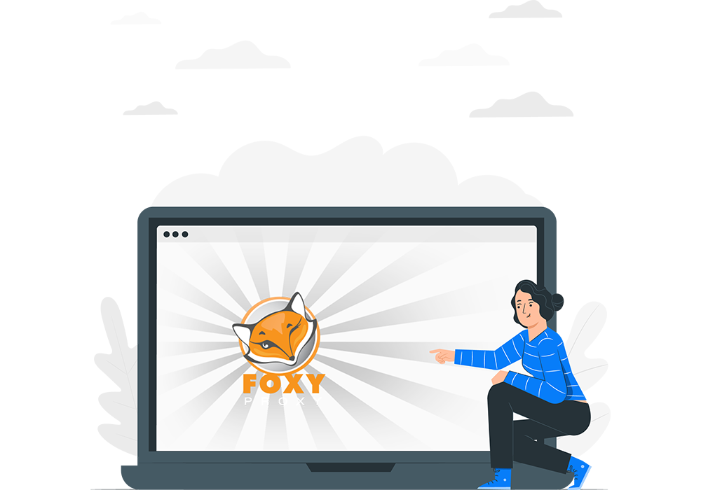 How to configure a new proxy in the FoxyProxy browser extension
